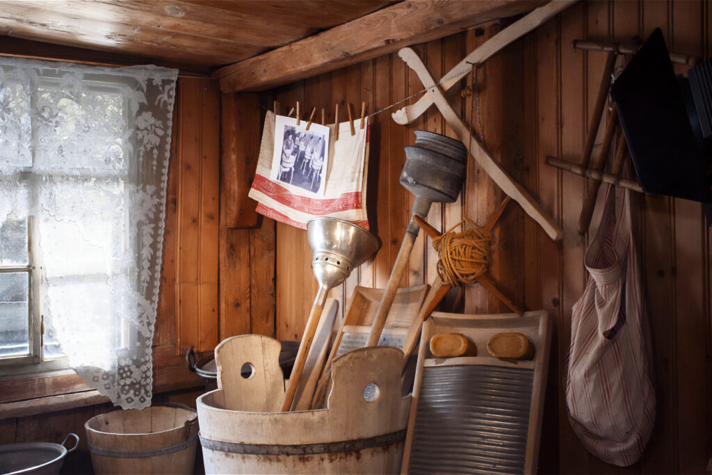 Ausstellungsraum im Museum Wolfhalden